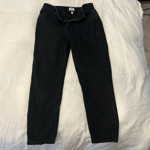 Aritzia Sunday Best black mom jeans - Picture 1 of 7